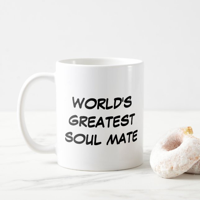 "World's Greatest Soul Mate" Mug (With Donut)