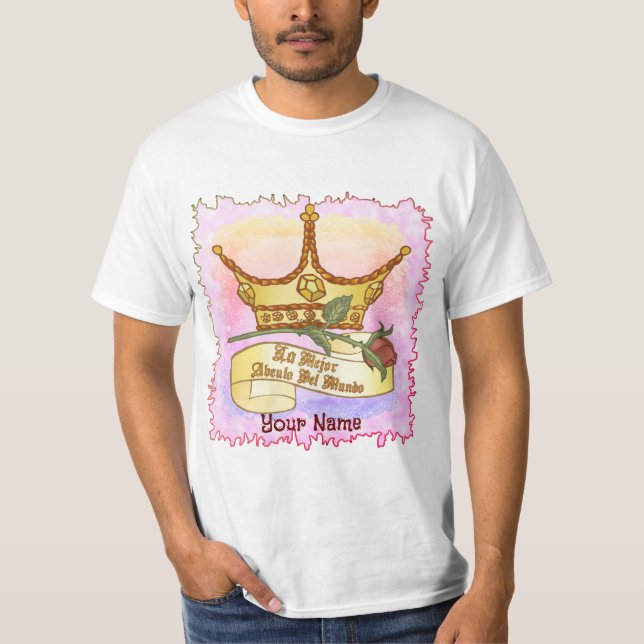 World's Greatest Spanish Grandpa T-Shirt (Front)