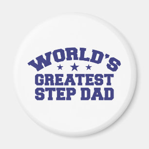 World's Greatest Step Dad Magnet