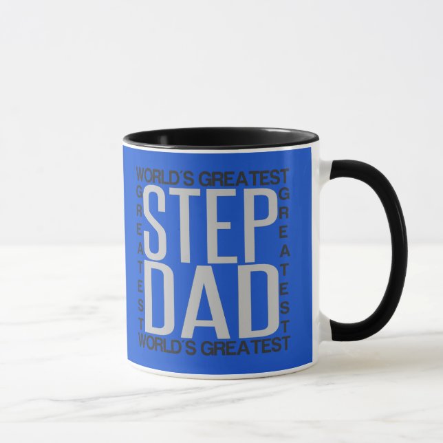 Worlds Greatest Step Dad Mug (Right)