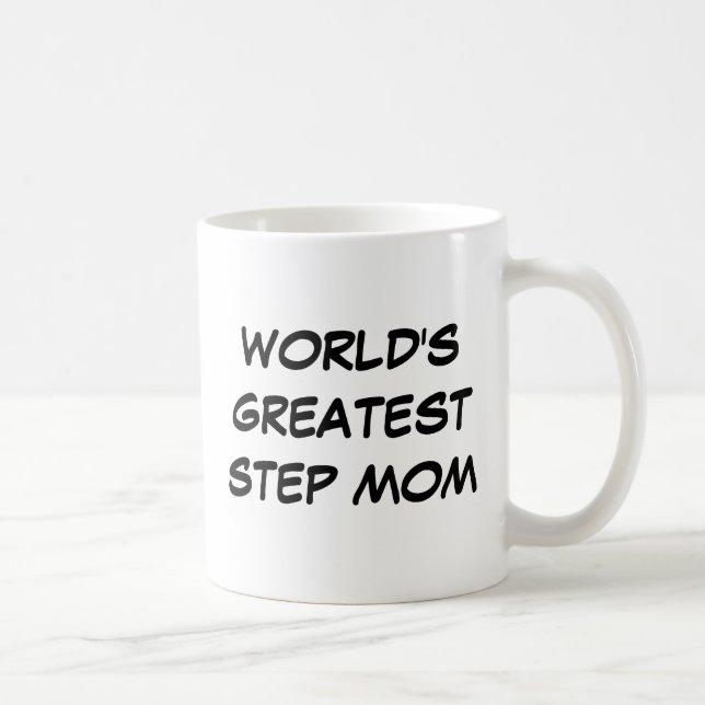 "World's Greatest Step Mom" Mug (Right)