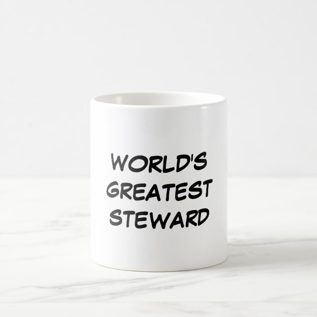 "World's Greatest  Steward" Mug (Center)