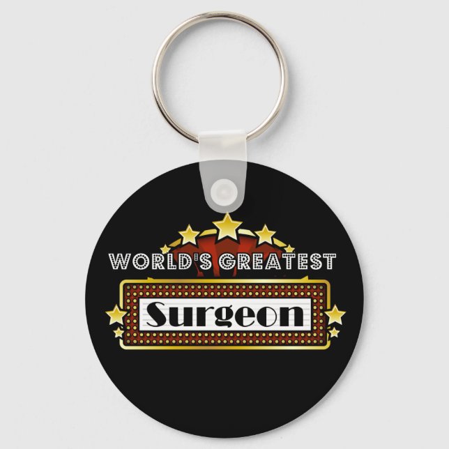 World's Greatest Surgeon Keychain (Front)