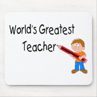Worlds Greatest Teacher Mouse Pad