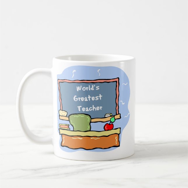 World's Greatest Teacher Mug (Left)