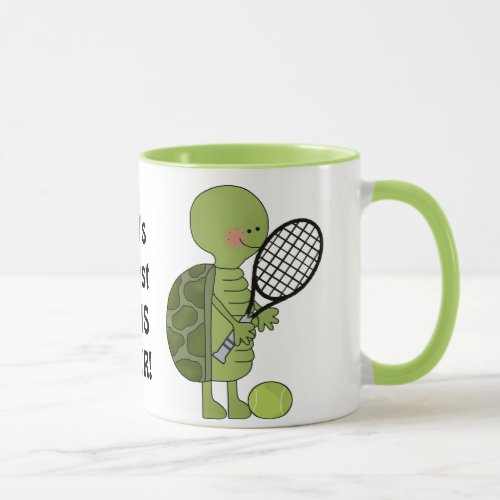 Worlds Greatest Tennis Player Coffee mug cup