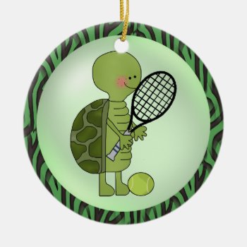 World's Greatest Tennis Player Ornament by doodlesfunornaments at Zazzle