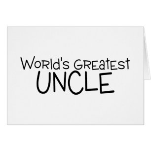 Worlds Greatest Uncle Cards