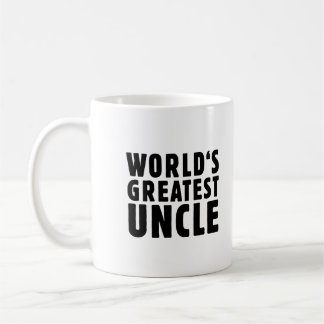World's greatest uncle coffee mug