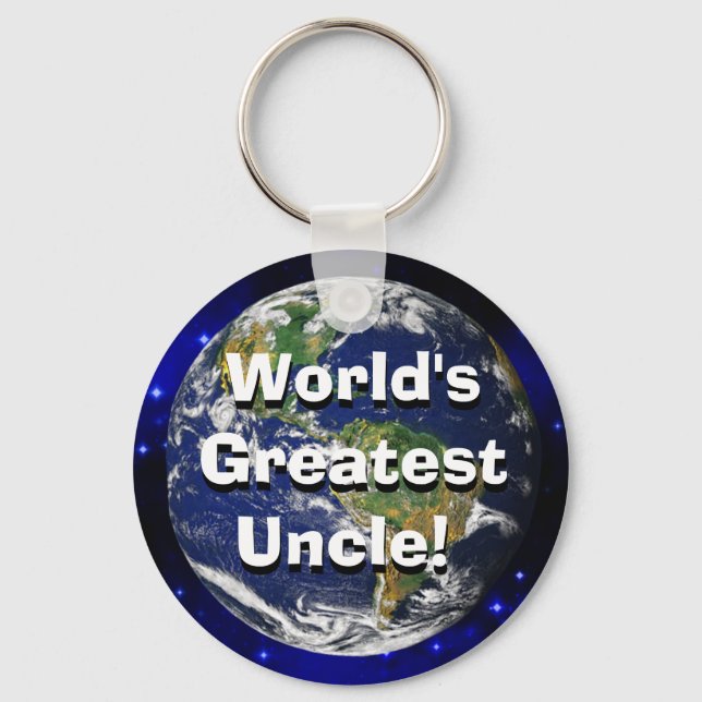 World's Greatest Uncle! Keychain (Front)