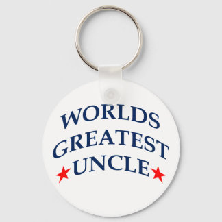 Worlds Greatest Uncle Keychain