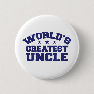 World's Greatest Uncle Pinback Button