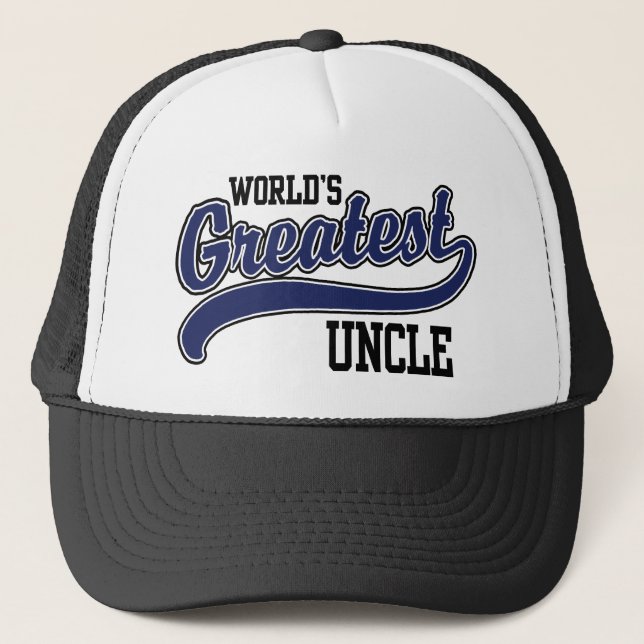 World's Greatest Uncle Trucker Hat (Front)
