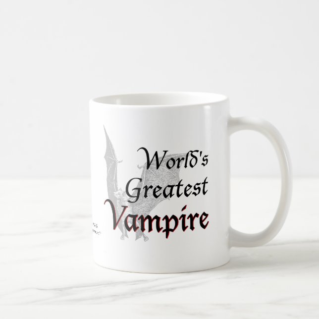 World's Greatest Vampire Coffee Mug (Right)