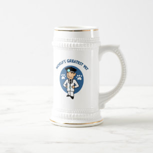 World's Greatest Vet Gifts and Tees Beer Stein