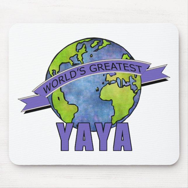 World's Greatest YaYa Mouse Pad (Front)