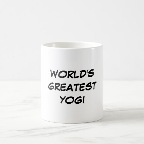 Worlds Greatest Yogi Mug
