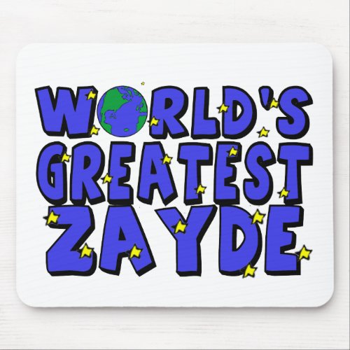 Worlds Greatest Zayde Mouse Pad