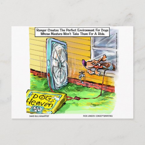 Worlds Happiest Dog Funny Gifts Tees Mugs Etc Postcard