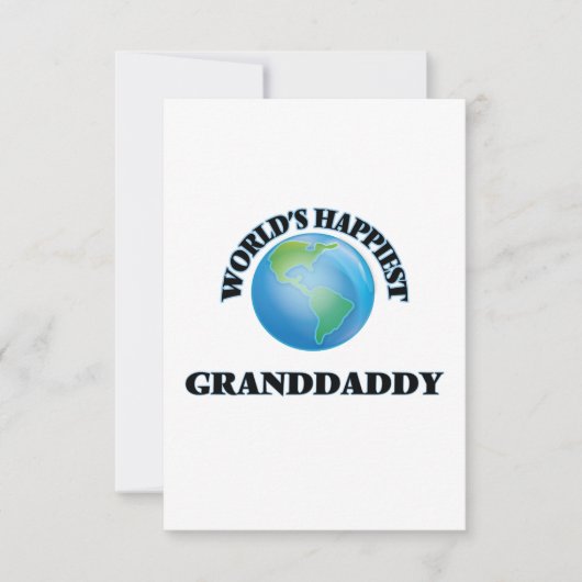 World's Happiest Granddaddy (Front)
