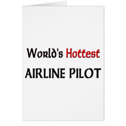 Worlds Hottest Airline Pilot Cards (Front)