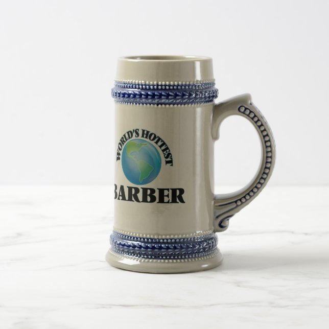 World's Hottest Barber Beer Stein (Right)
