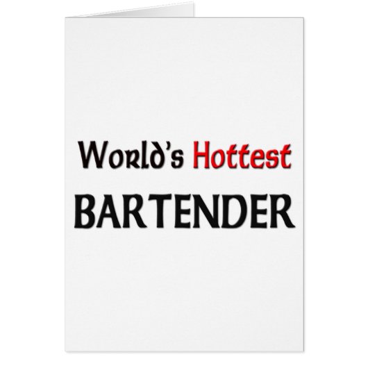 Worlds Hottest Bartender Cards (Front)