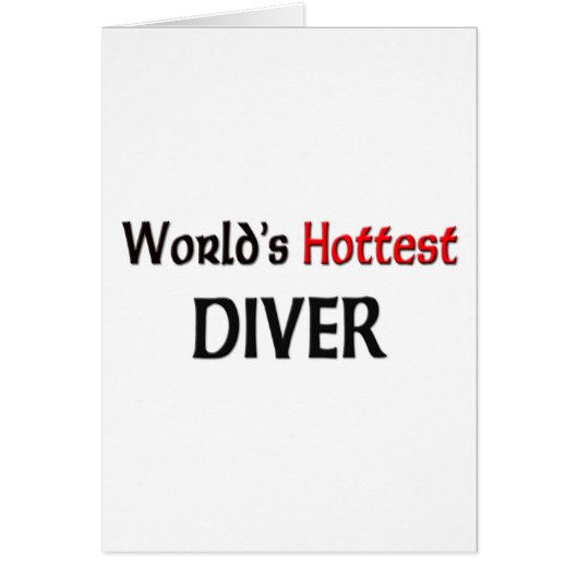 Worlds Hottest Diver Cards (Front)