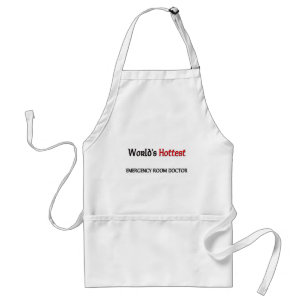 Worlds Hottest Emergency Room Doctor Adult Apron