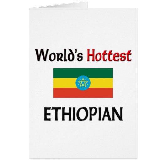 World's Hottest Ethiopian Cards (Front)