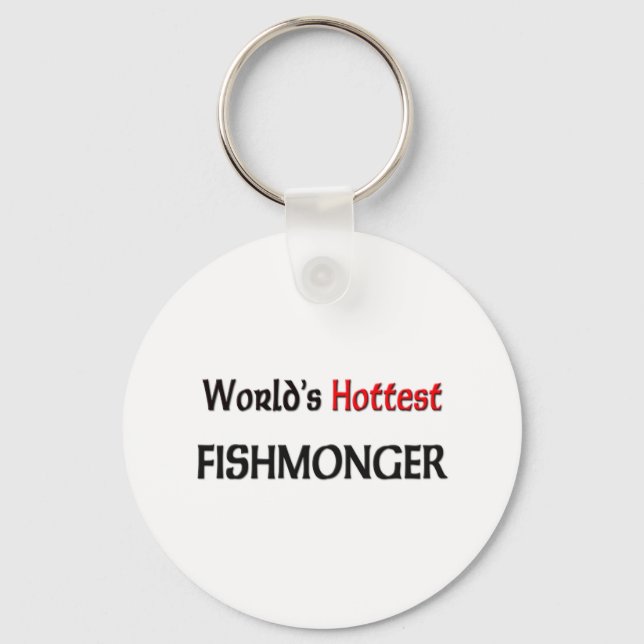 Worlds Hottest Fishmonger Keychain (Front)