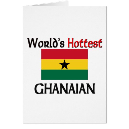 World's Hottest Ghanaian (Front)