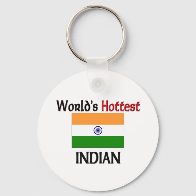 World's Hottest Indian Keychain (Front)