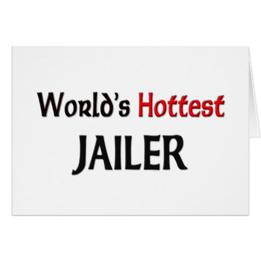 Worlds Hottest Jailer Cards (Front Horizontal)