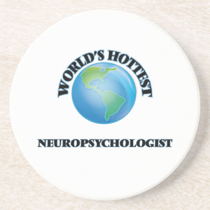 World's Hottest Neuropsychologist Sandstone Coaster