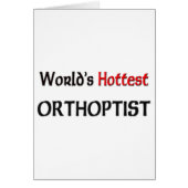 Worlds Hottest Orthoptist (Front)