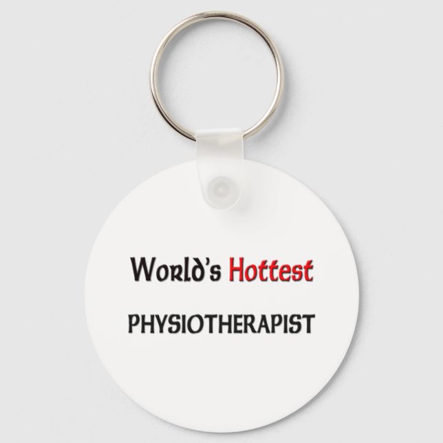 Worlds Hottest Physiotherapist Keychain (Front)