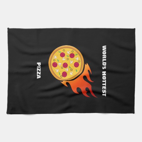 WORLDS HOTTEST PIZZA KITCHEN TOWEL