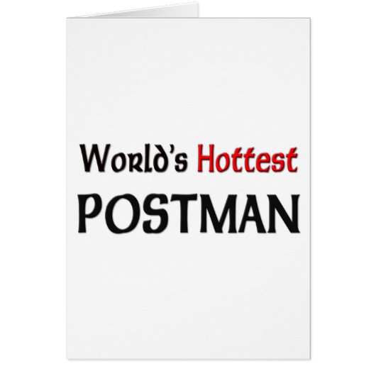 Worlds Hottest Postman Cards (Front)