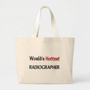 Worlds Hottest Radiographer Large Tote Bag