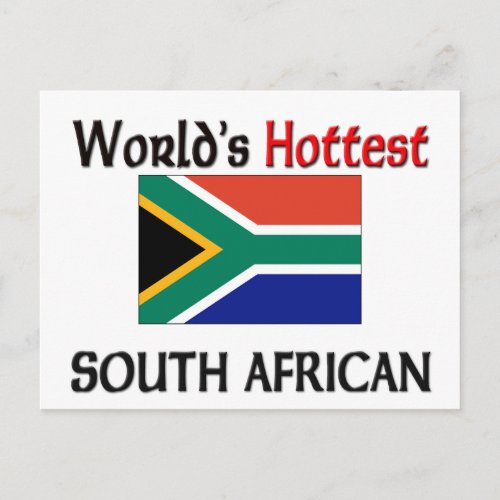 Worlds Hottest South African Postcard