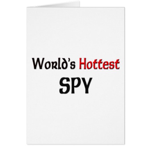 Worlds Hottest Spy Cards (Front)
