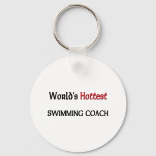 Worlds Hottest Swimming Coach Keychain