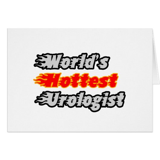 World's Hottest Urologist Cards (Front Horizontal)