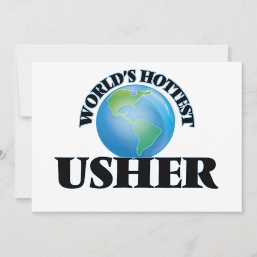 World's Hottest Usher (Front)