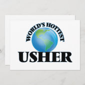 World's Hottest Usher (Front/Back)