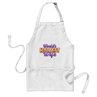 World's Hottest Wife Adult Apron