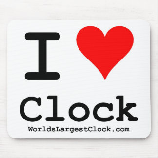 World's Largest Clock Mousepad