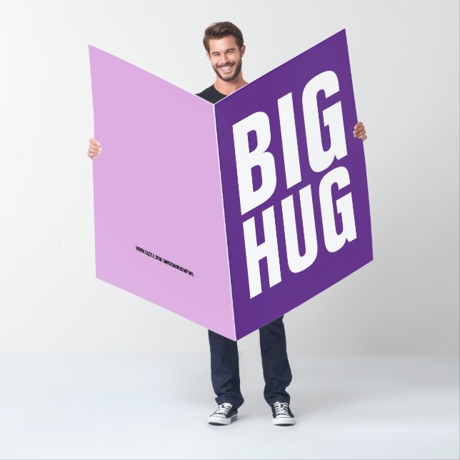  WORLD'S LARGEST JUMBO HAPPY BIRTHDAY CARD (In Situ)