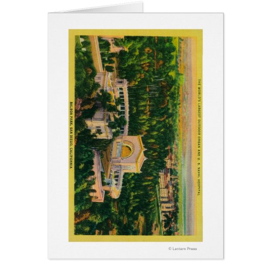 World's Largest Outdoor Organ Cards (Front)